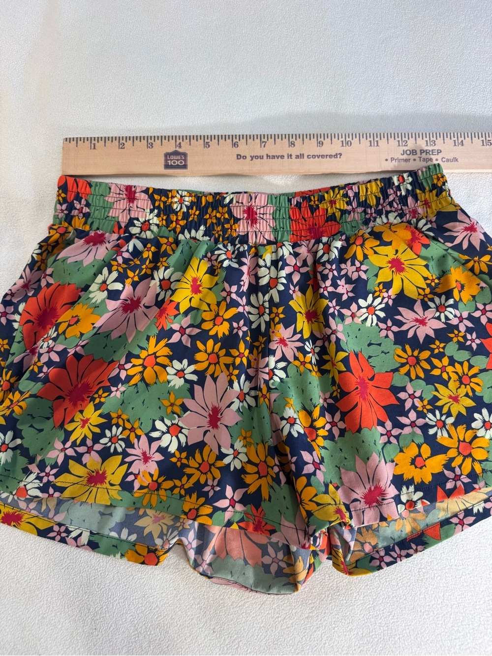 Toad&Co Women’s Floral Pull-On Shorts Size Small Multicolor Fun Boho Cheerful! - Picture 6 of 11
